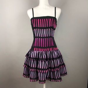 DKNY Jeans ruffle hem mini dress
